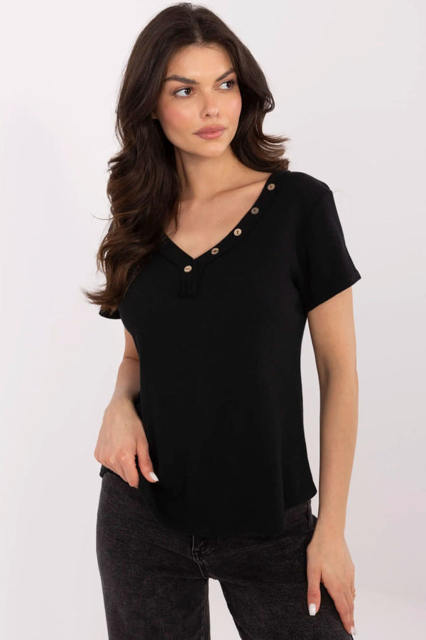 Blouse femme Italy Moda Chemisier Chemisier — noir