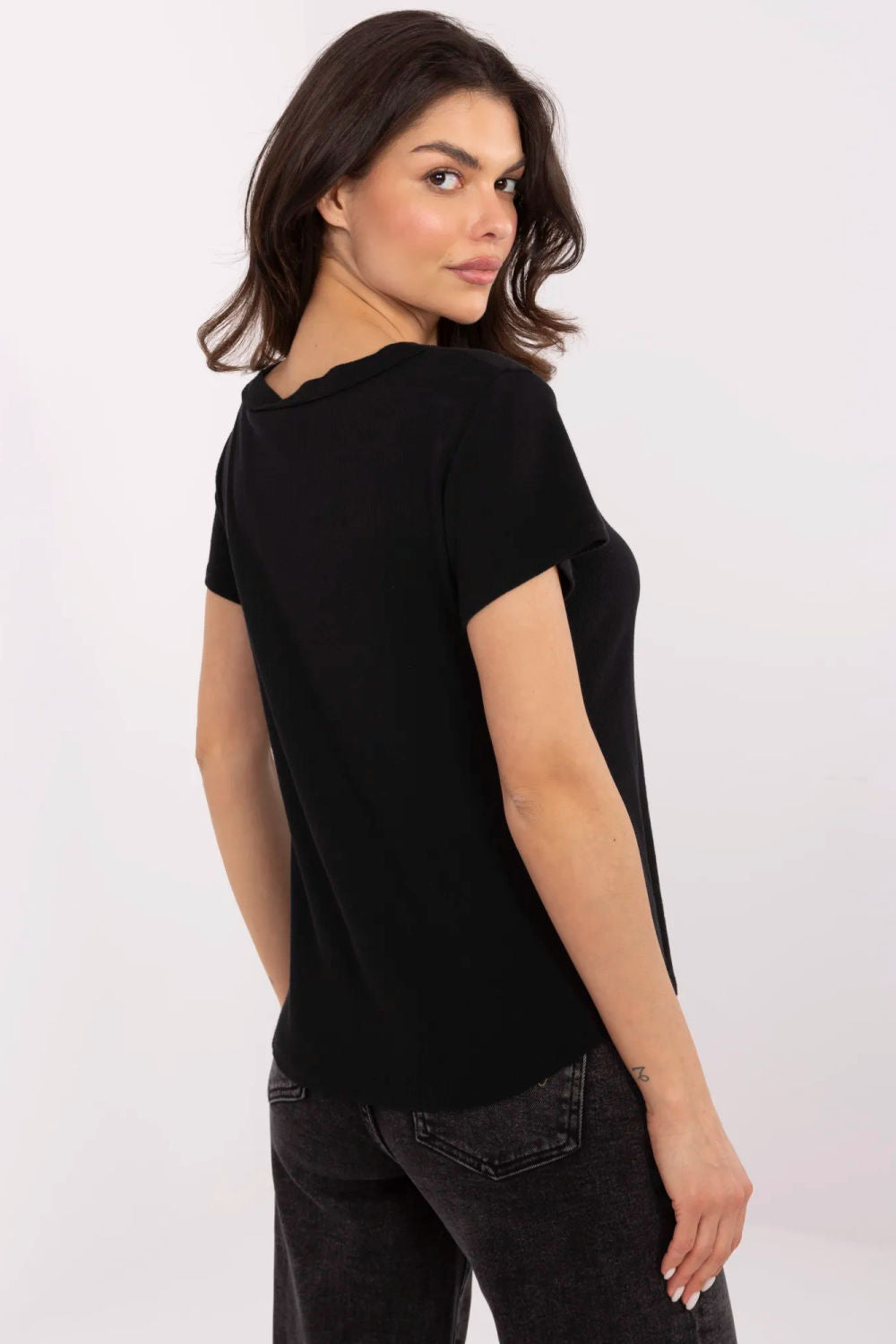 Blouse femme Italy Moda Chemisier Chemisier — noir