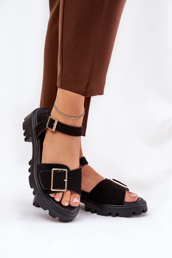 Sandales femme Step in style — noir