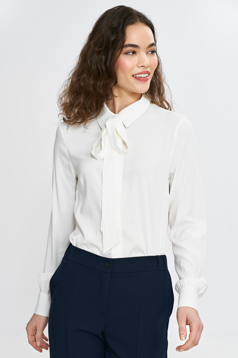 Blouse femme Nife Chemise Chemise — beige
