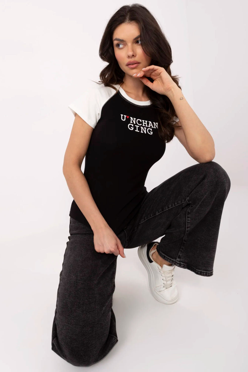 Blouse femme NM T Shirt T — noir