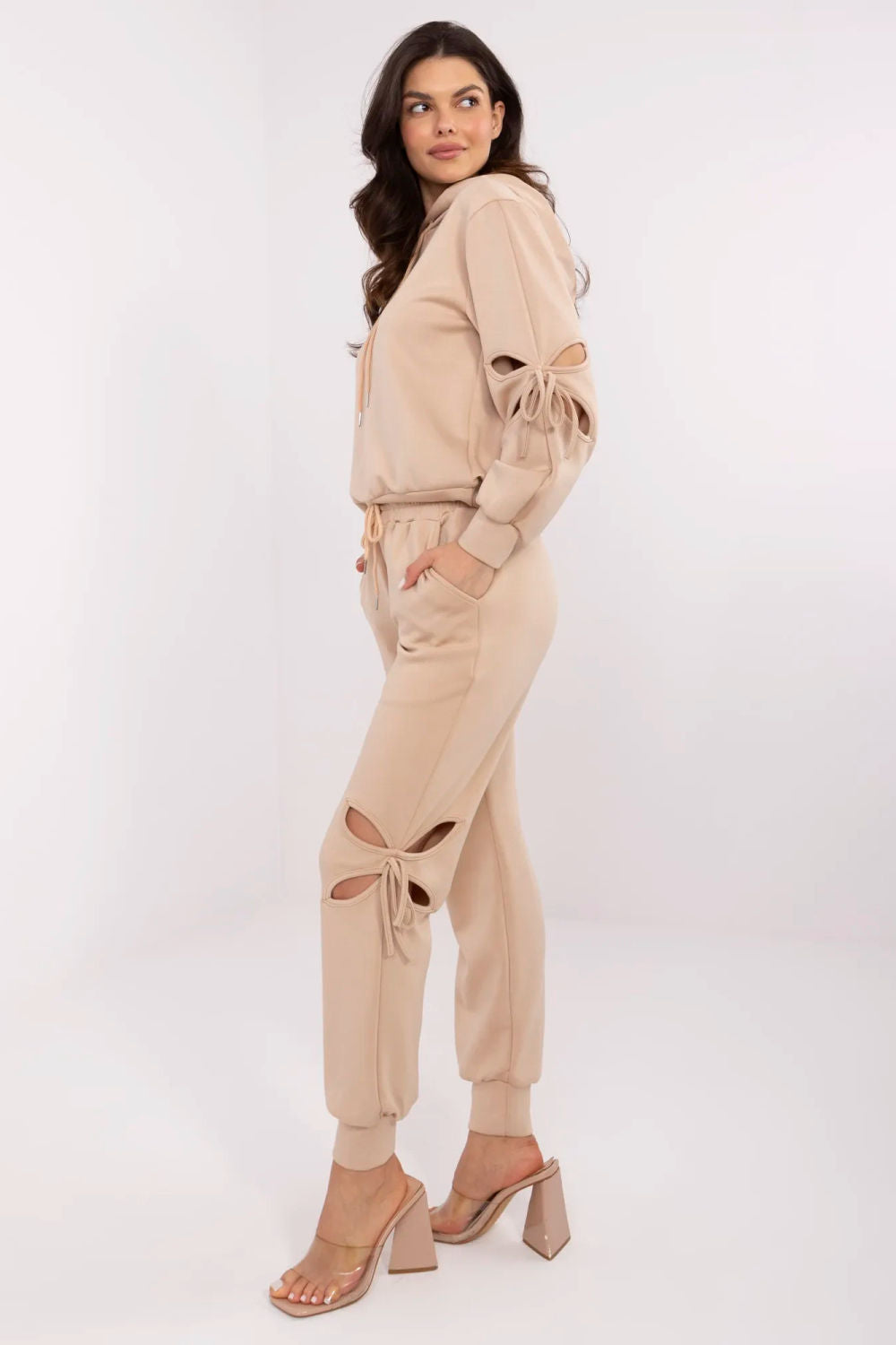 Ensemble lingerie femme NM L Ensemble L — beige