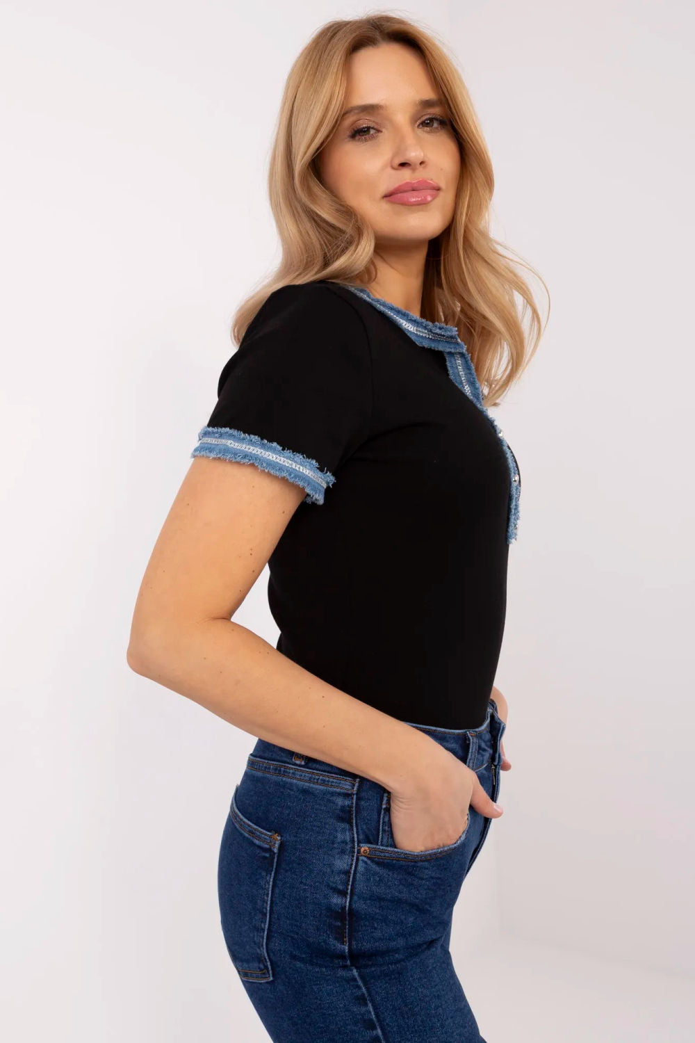 Blouse femme NM Chemisier Chemisier — noir