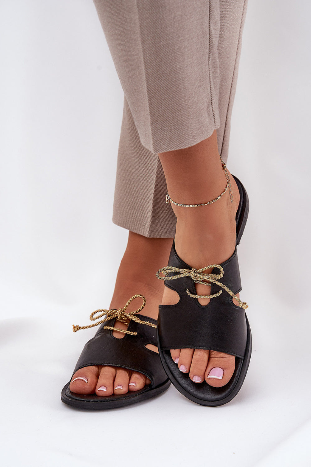 Sandales femme Step in style Clacquettes Clacquettes — noir