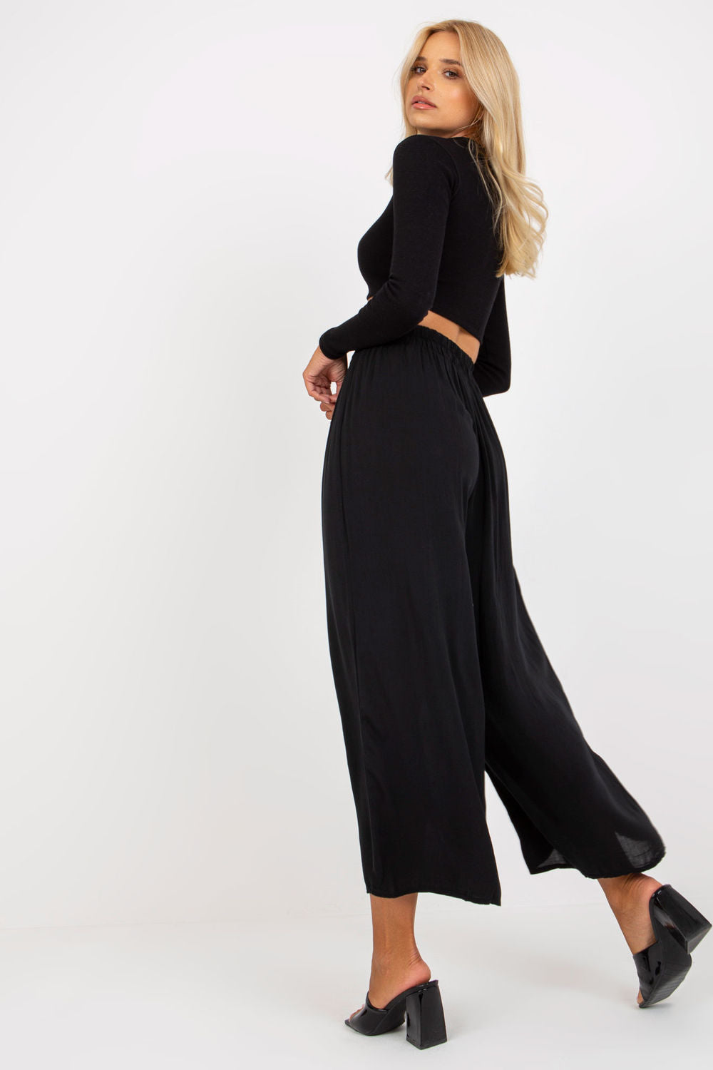 Chaussures à talons femme Och Bella Pantalon Pantalon — noir
