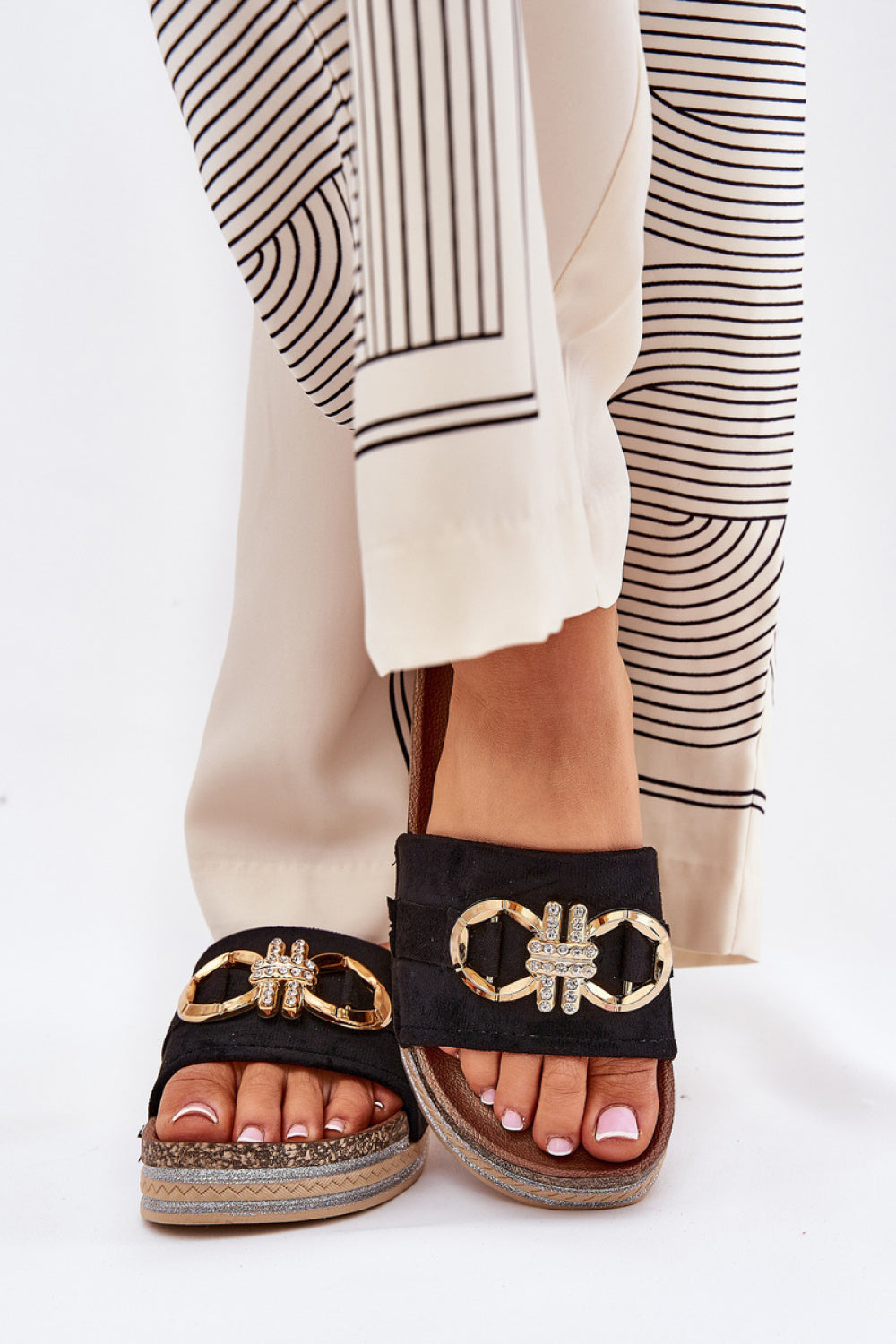 Sandales femme Step in style À Plateforme À — noir