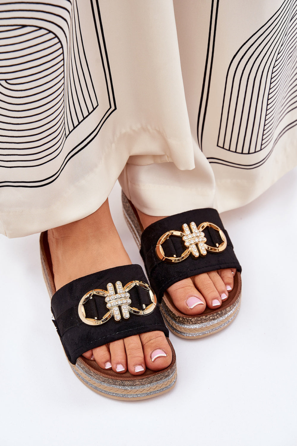 Sandales femme Step in style À Plateforme À — noir