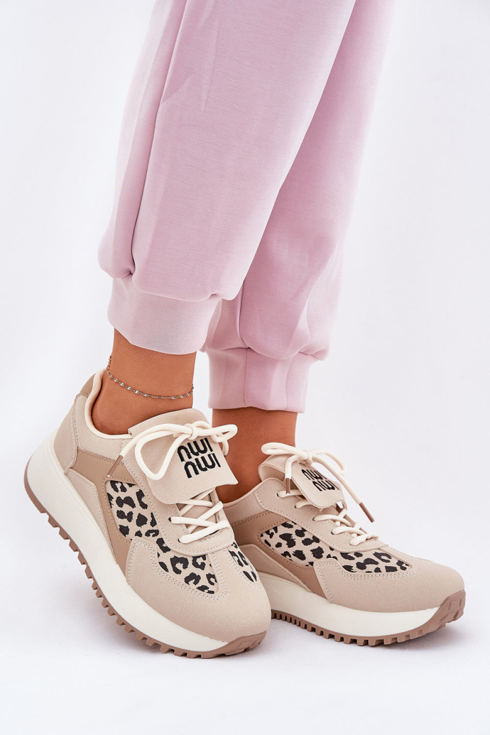 Baskets femme Step in style À Plateforme À — beige