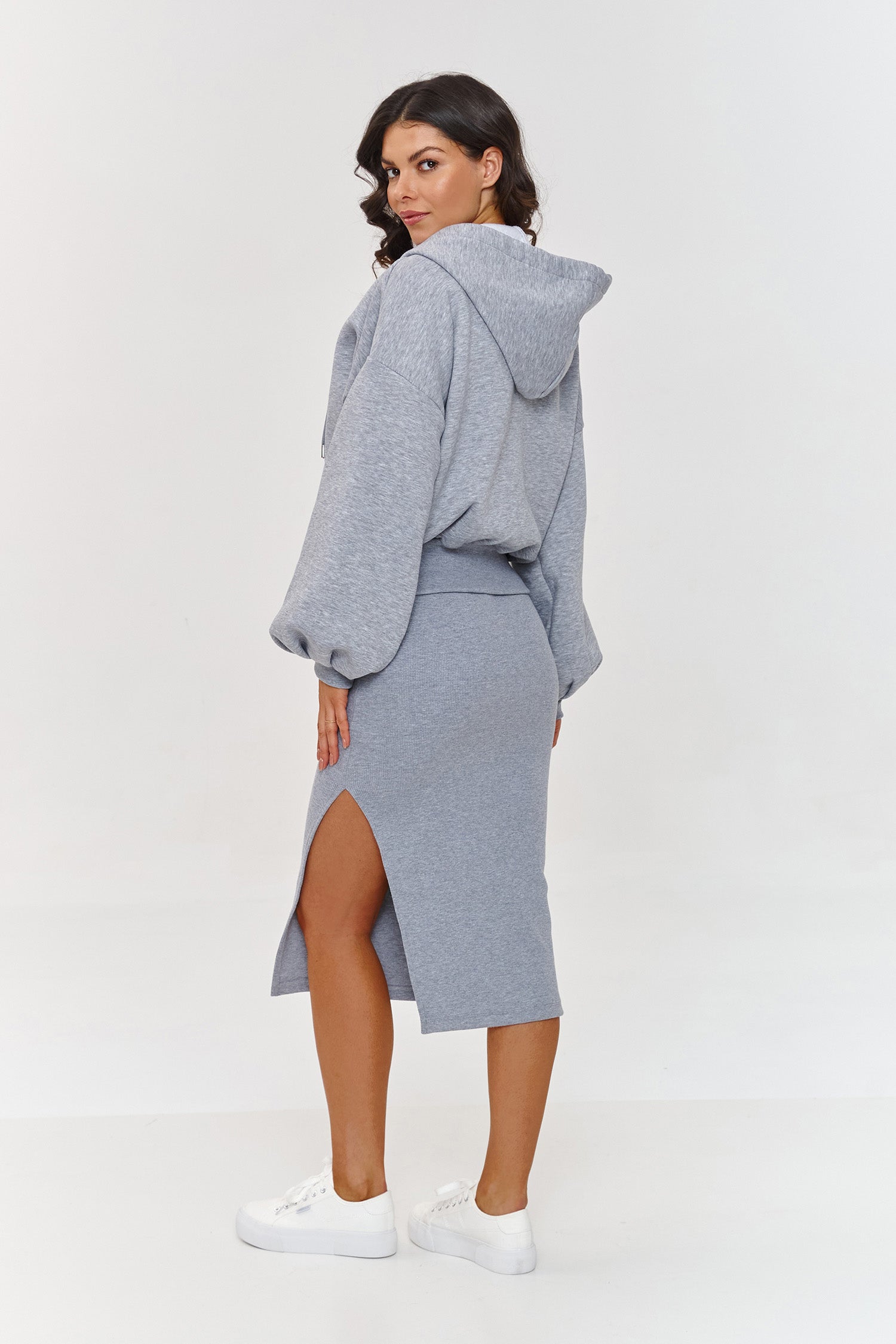 Ensemble lingerie femme Makadamia L Ensemble L — gris