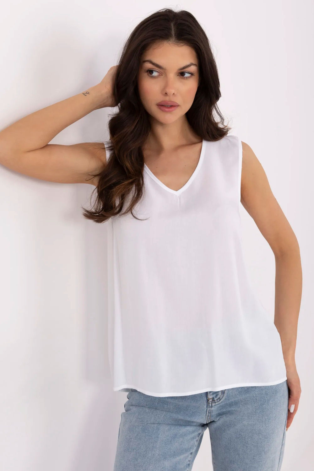 Blouse femme Sublevel Chemisier Chemisier — blanc
