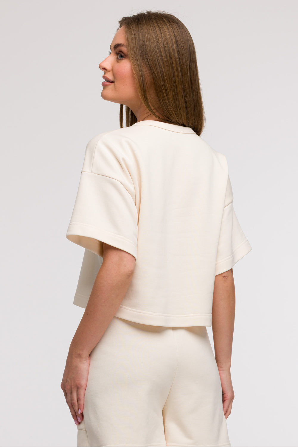 T-shirt femme BeWear Sweatshirt Sweatshirt — beige