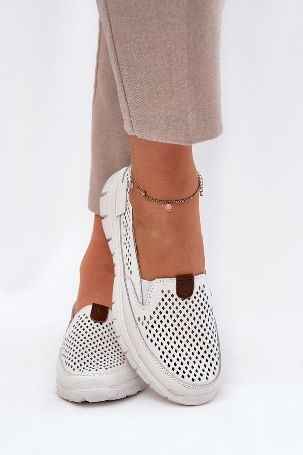 Ballerine femme Step in style — blanc