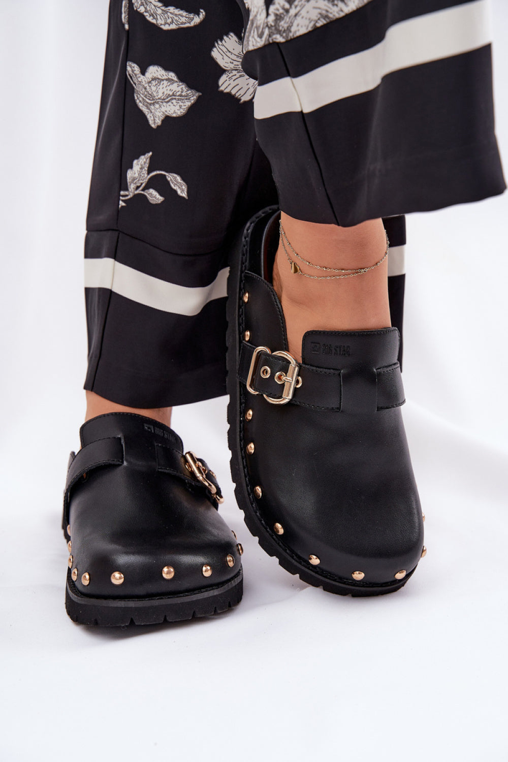 Sandales femme Step in style Clacquettes Clacquettes — noir