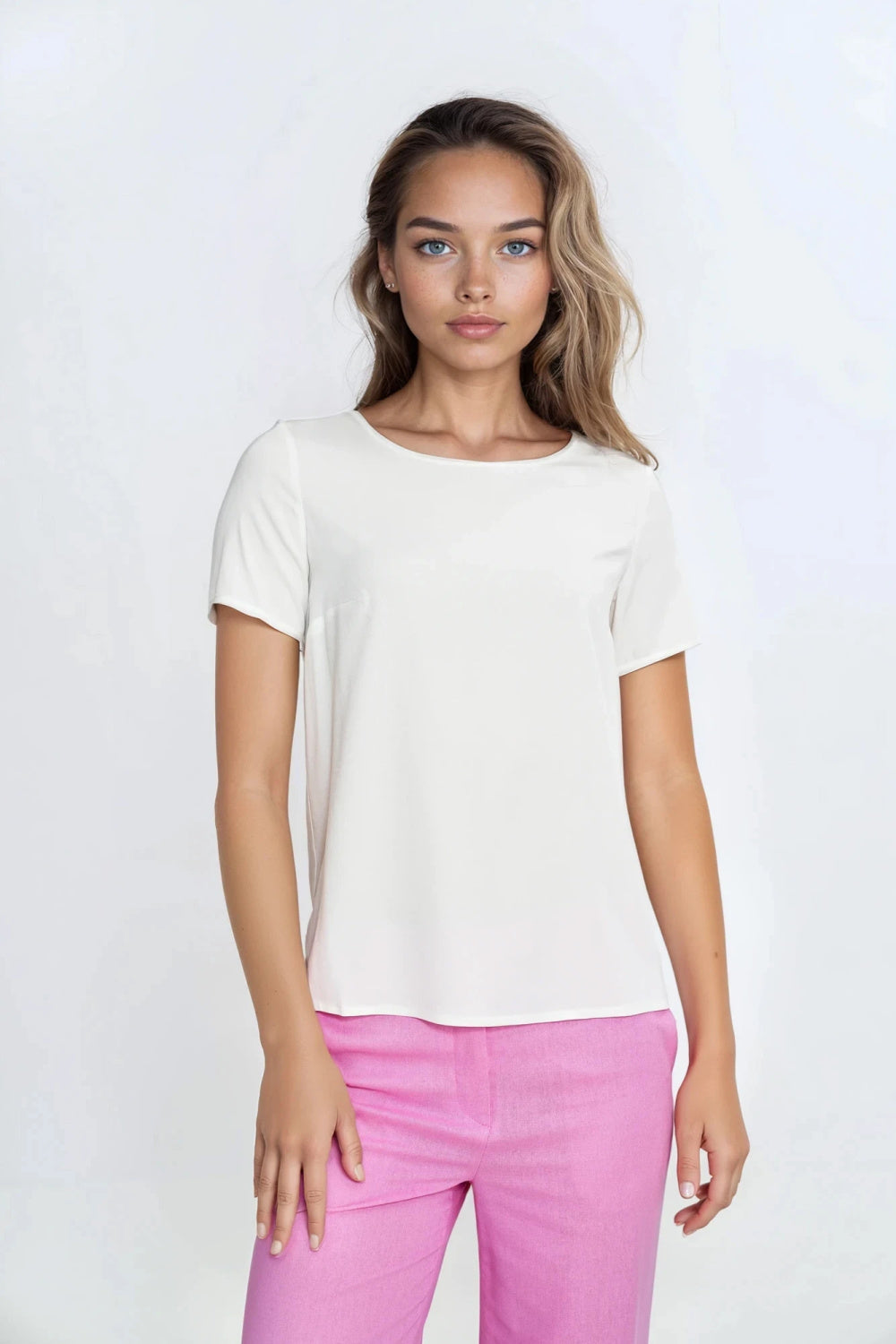 Blouse femme Nife Chemisier Chemisier — beige