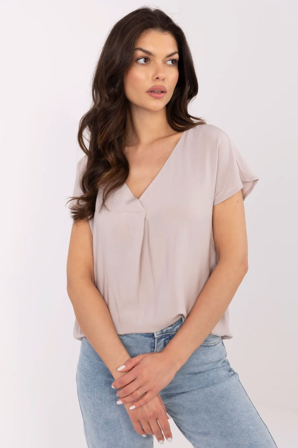 Blouse femme Sublevel Chemisier Chemisier — beige