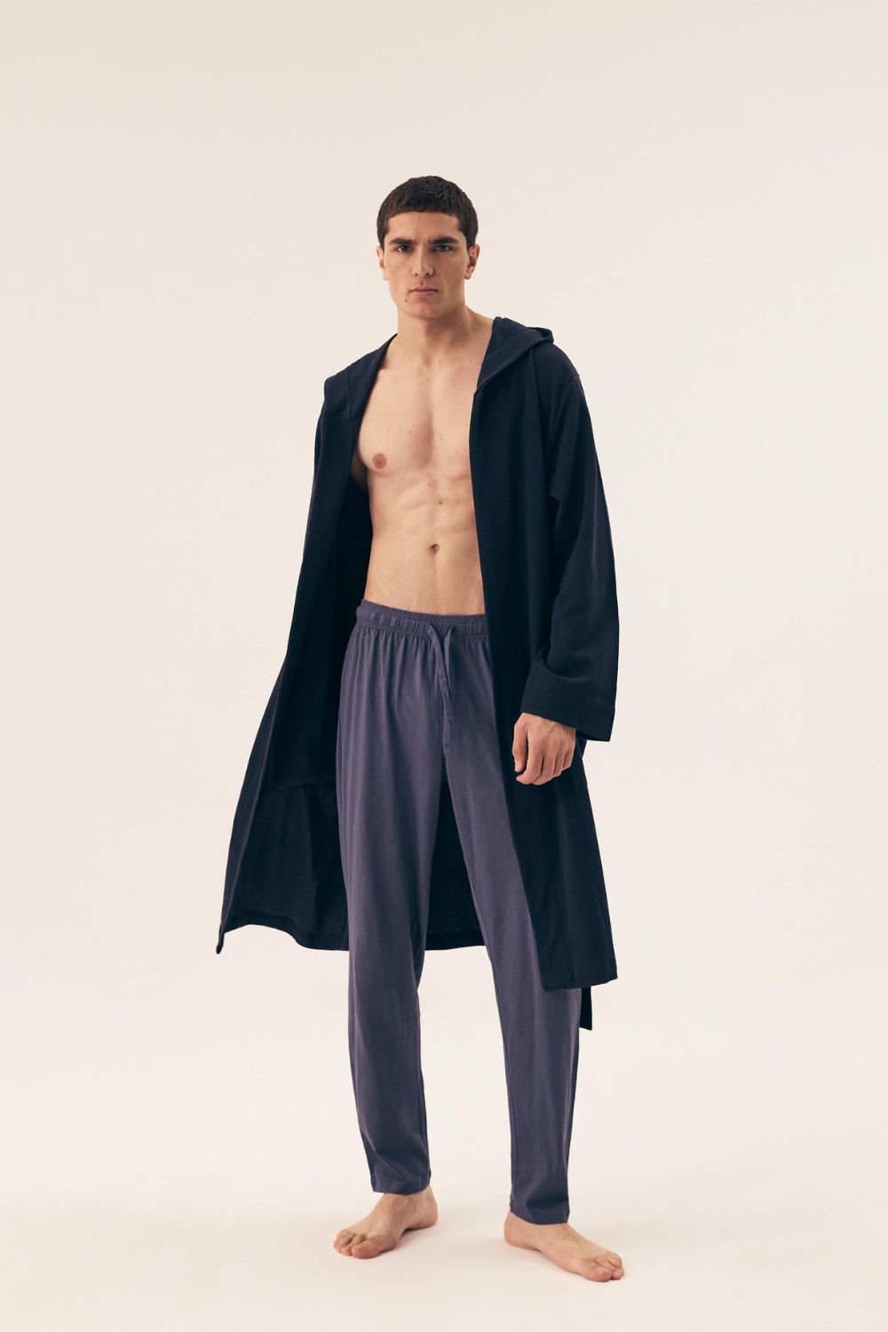 Robe homme Henderson Peignoir Peignoir — bleu marine