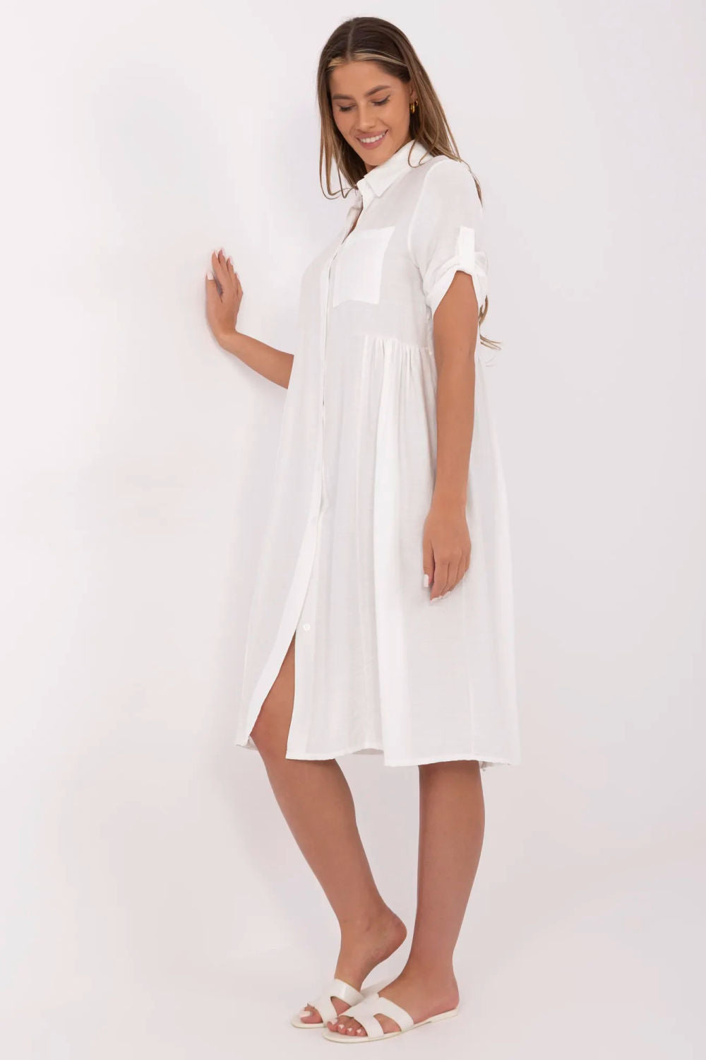 Robe femme Italy Moda De Jour De — beige
