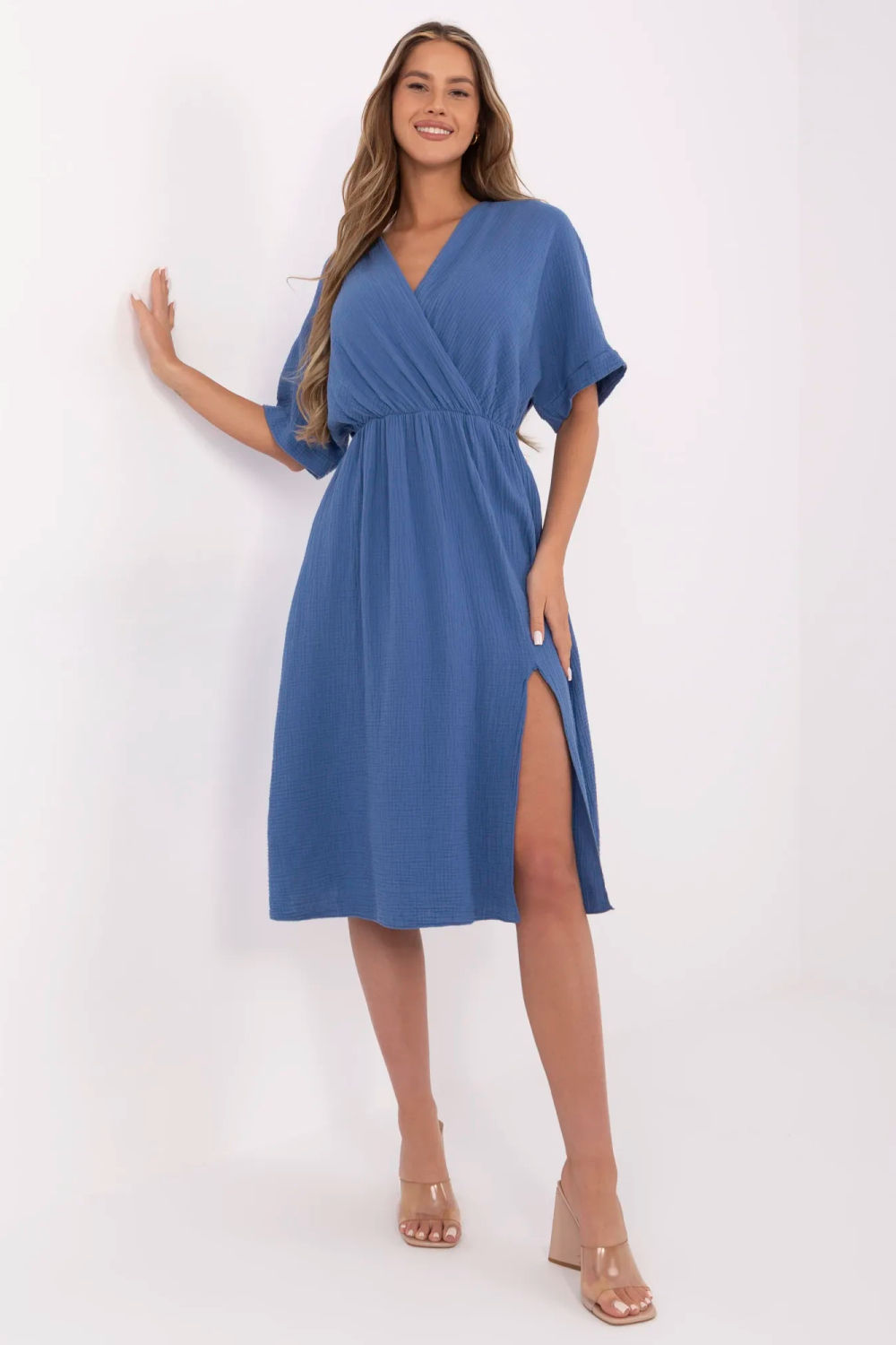 Robe femme Italy Moda De Jour De — bleu