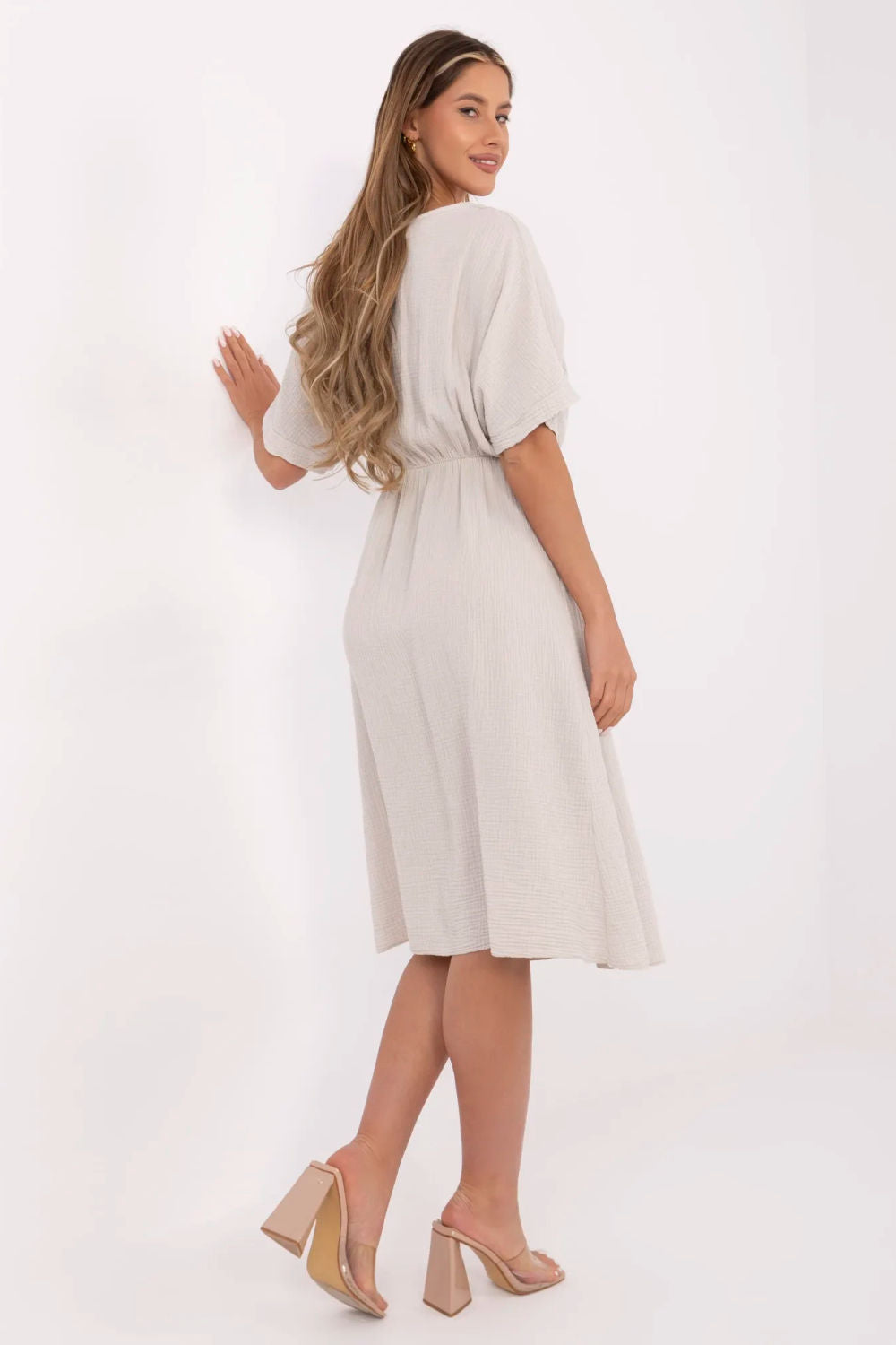 Robe femme Italy Moda De Jour De — beige