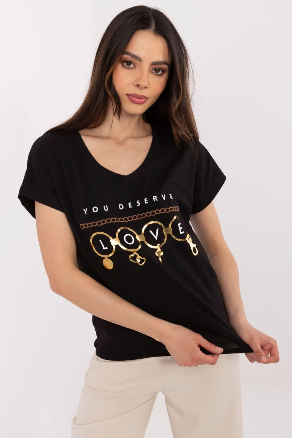 Blouse femme Factory Price T Shirt T — noir