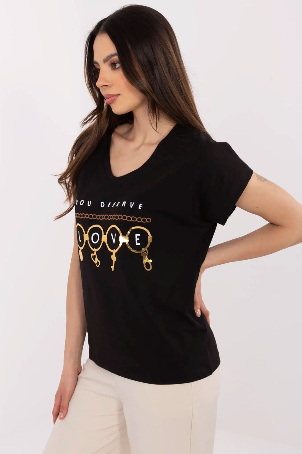 Blouse femme Factory Price T Shirt T — noir