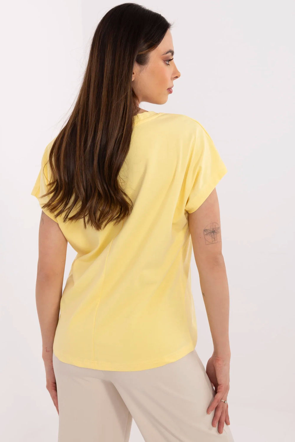 Blouse femme Factory Price T Shirt T — jaune