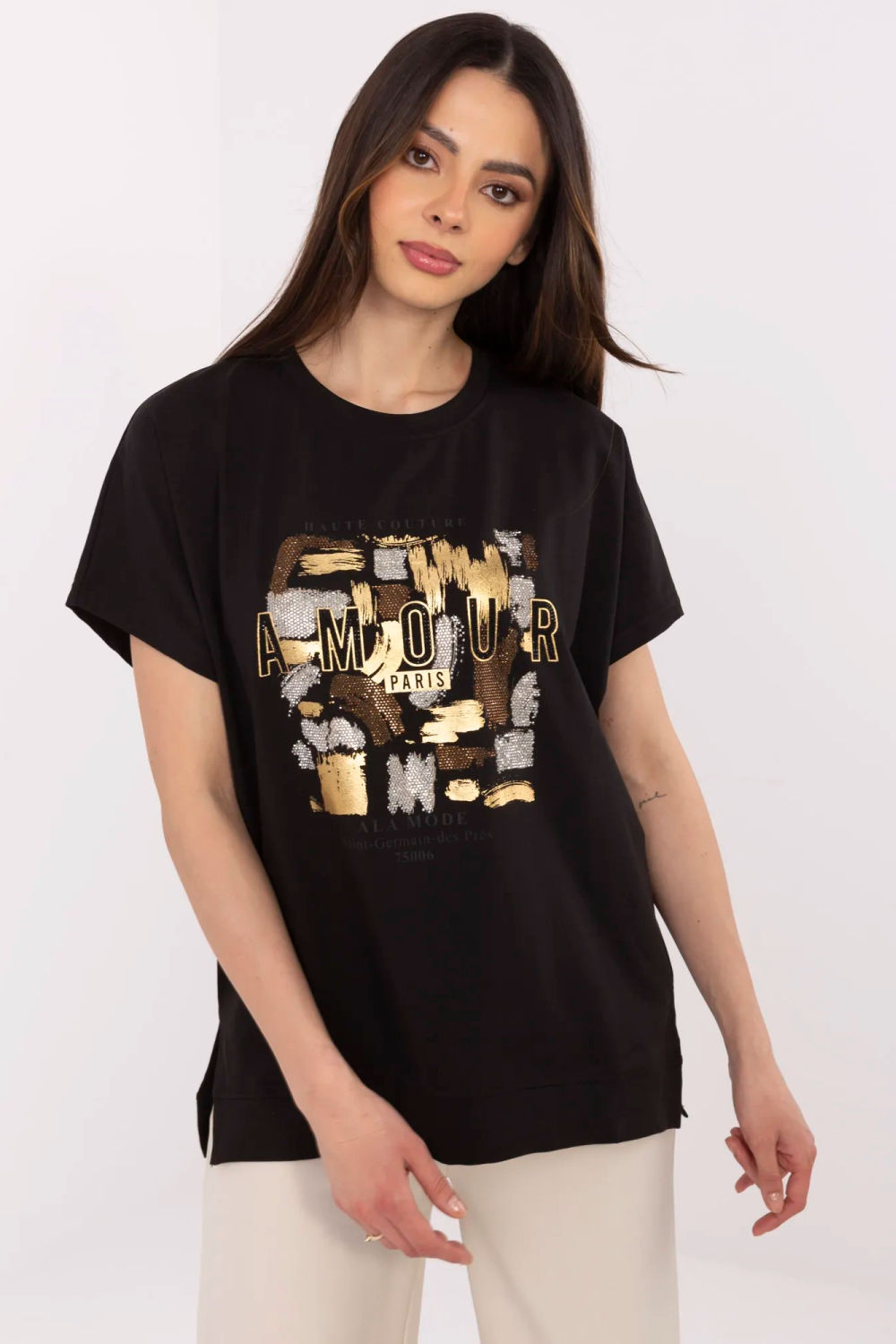 Blouse femme Factory Price Chemisier Chemisier — noir