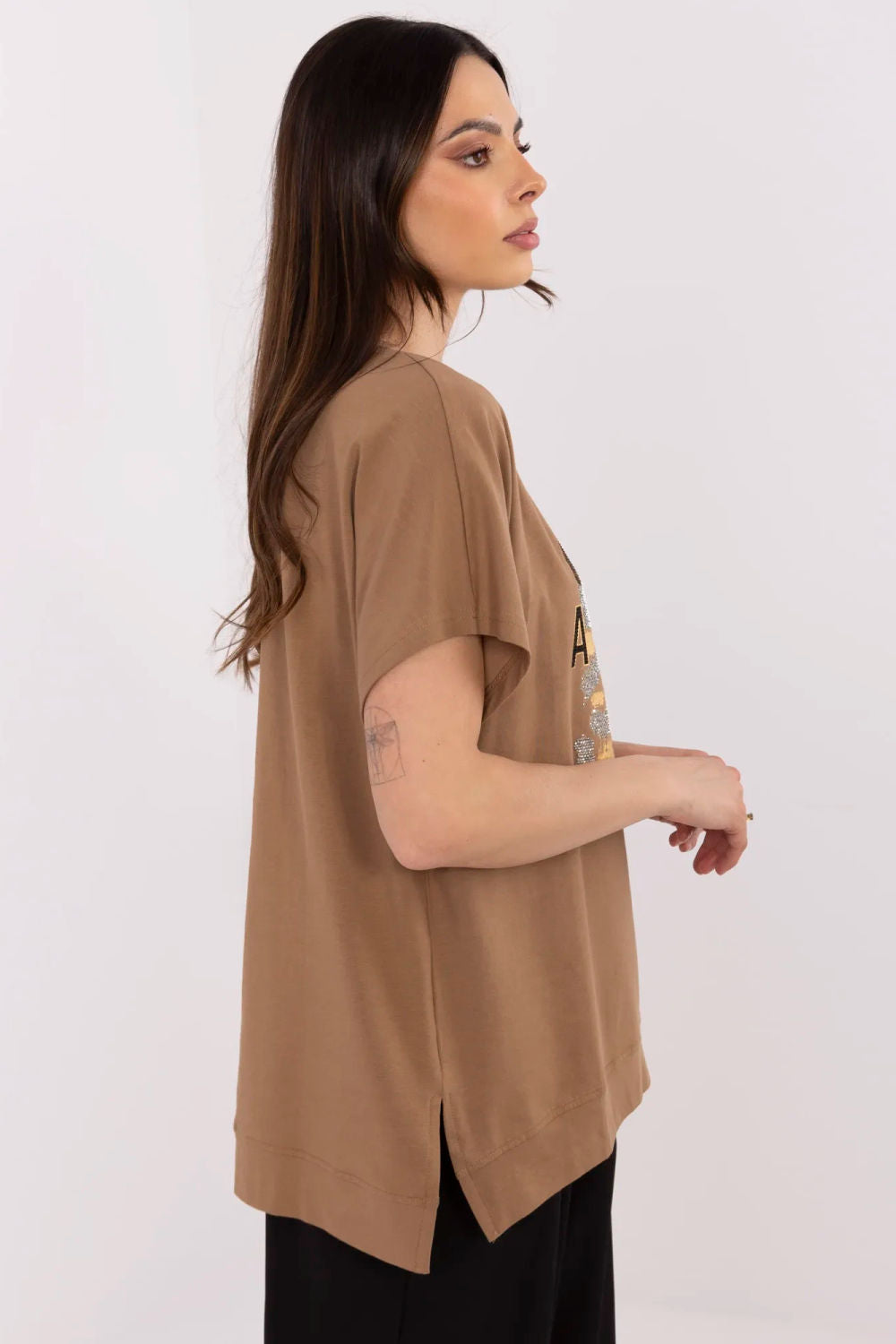 Blouse femme Factory Price Chemisier Chemisier — brun