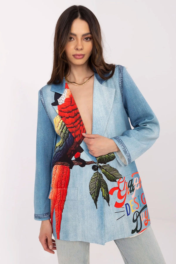Veste femme Italy Moda — bleu