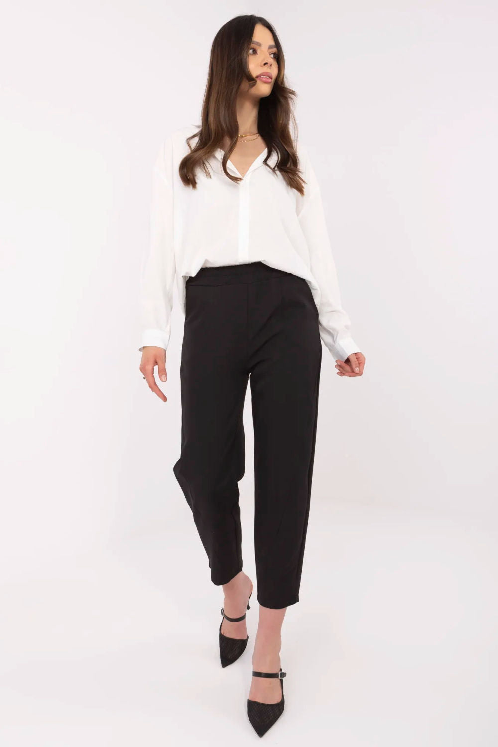 Chaussures à talons femme Och Bella Pantalon Pantalon — noir