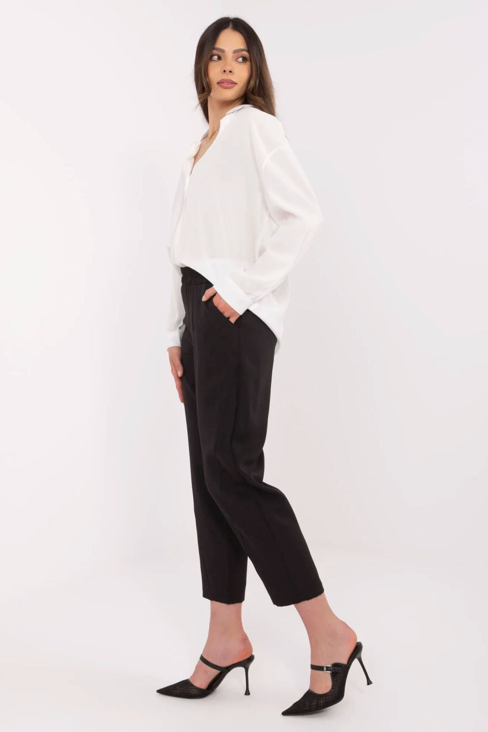 Chaussures à talons femme Och Bella Pantalon Pantalon — noir
