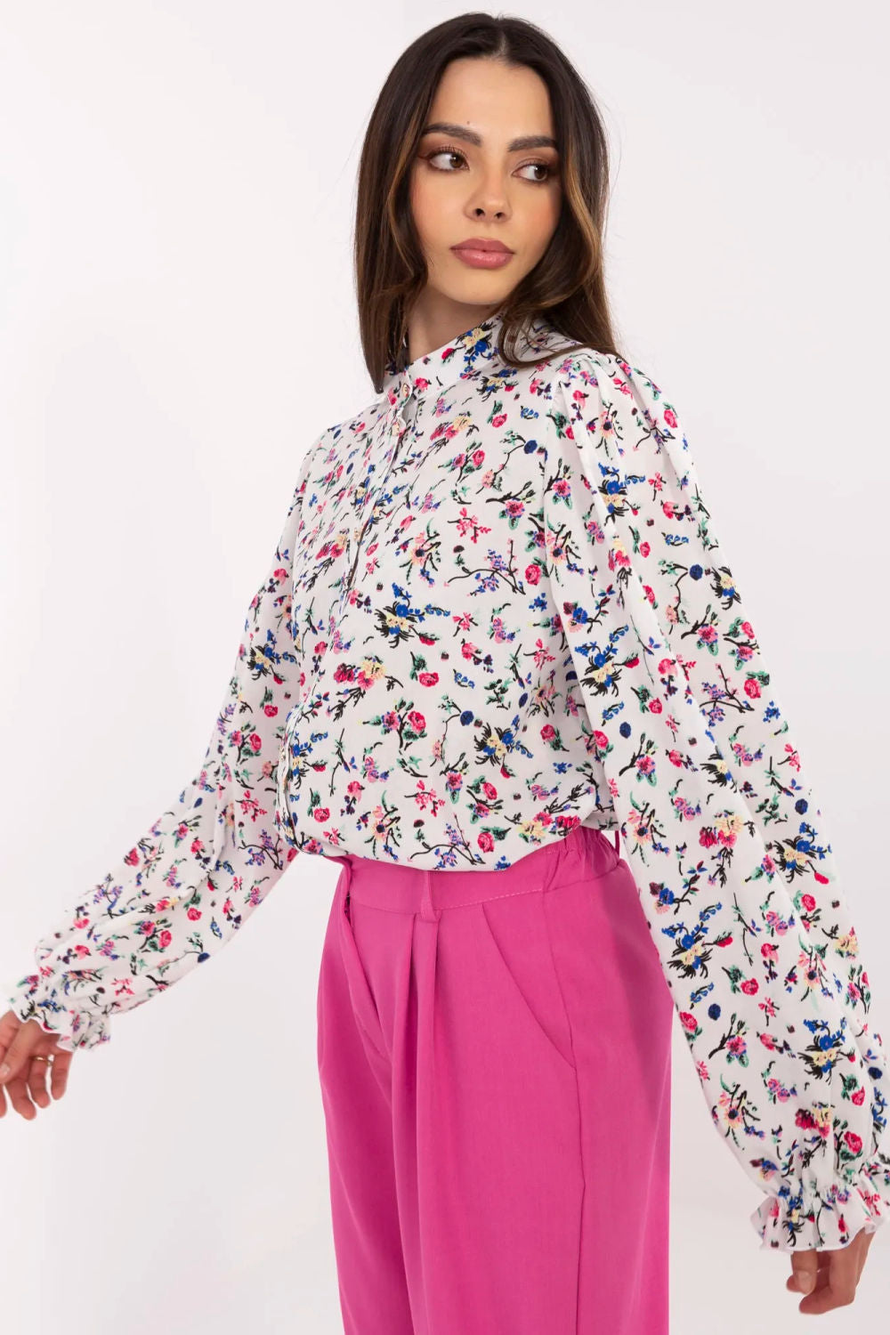 Blouse femme Lakerta — blanc