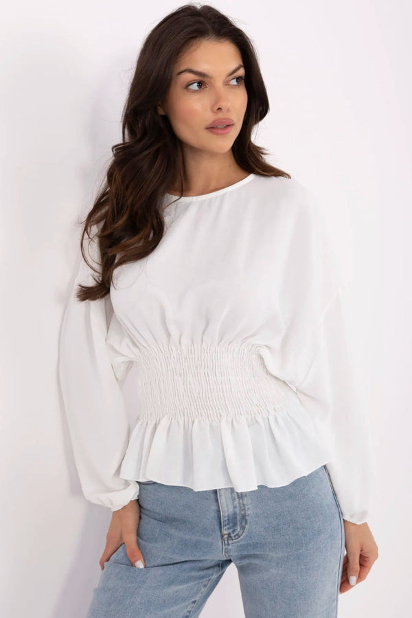 Blouse femme Sublevel Chemisier Chemisier — blanc