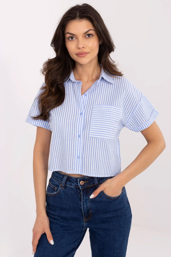 Blouse femme NM — bleu