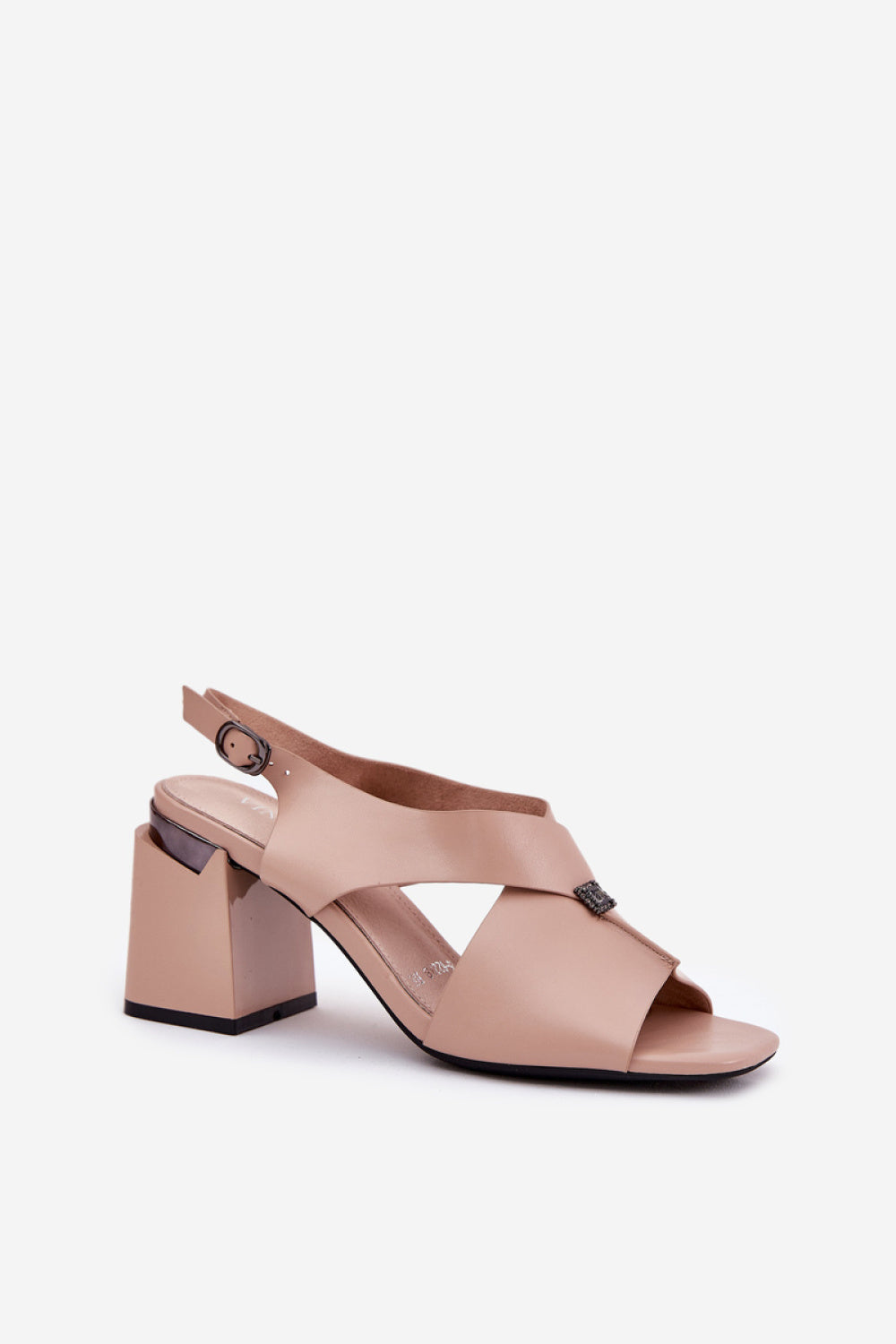 Sandales femme Step in style À Talons À — beige