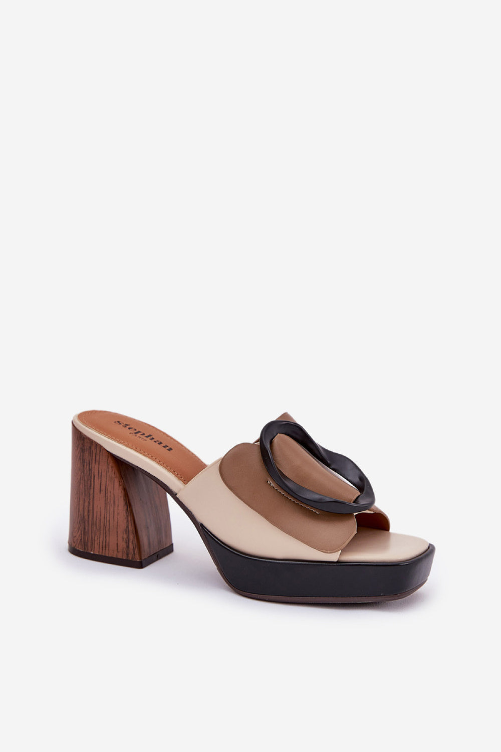 Sandales femme Step in style Des Mules À — beige