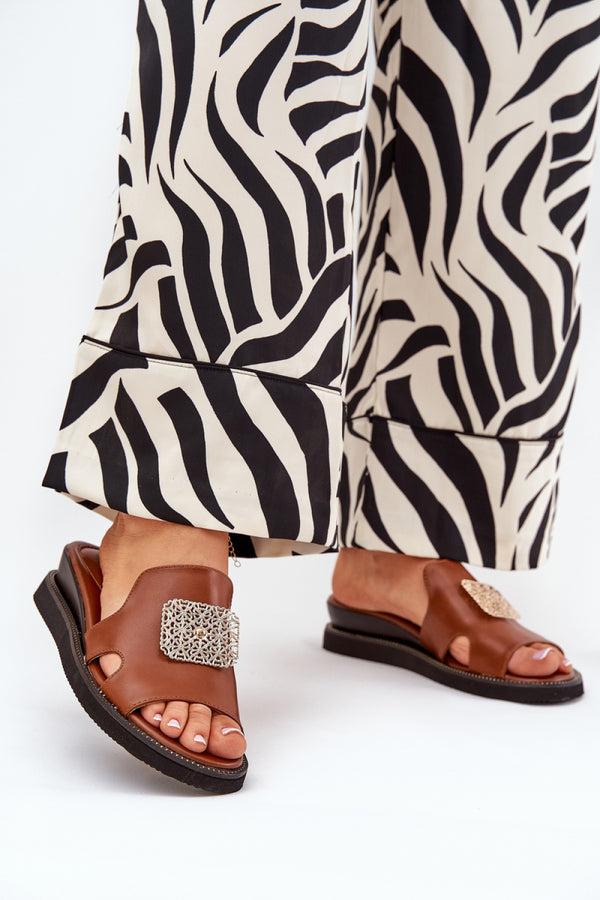 Sandales femme Step in style Cothurnes Cothurnes — brun