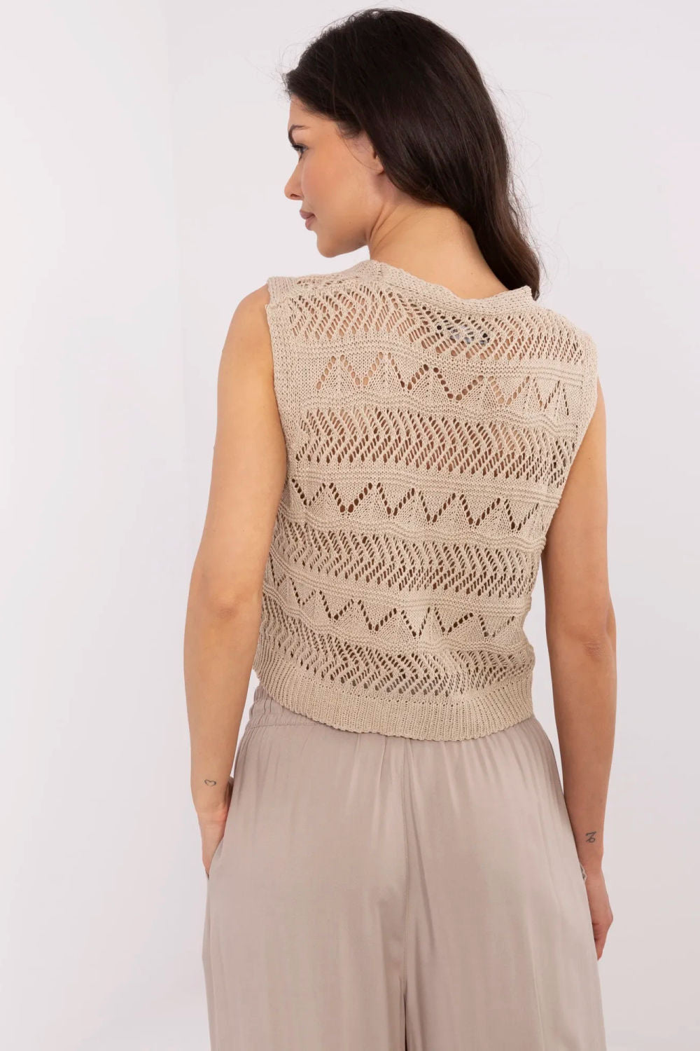 Gilet femme Sublevel — beige