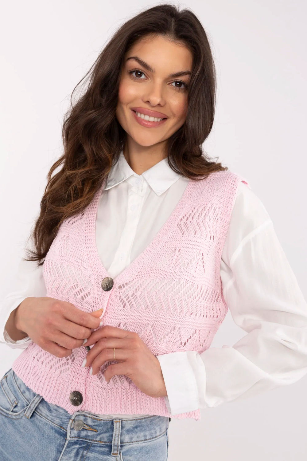 Gilet femme Sublevel — rosé
