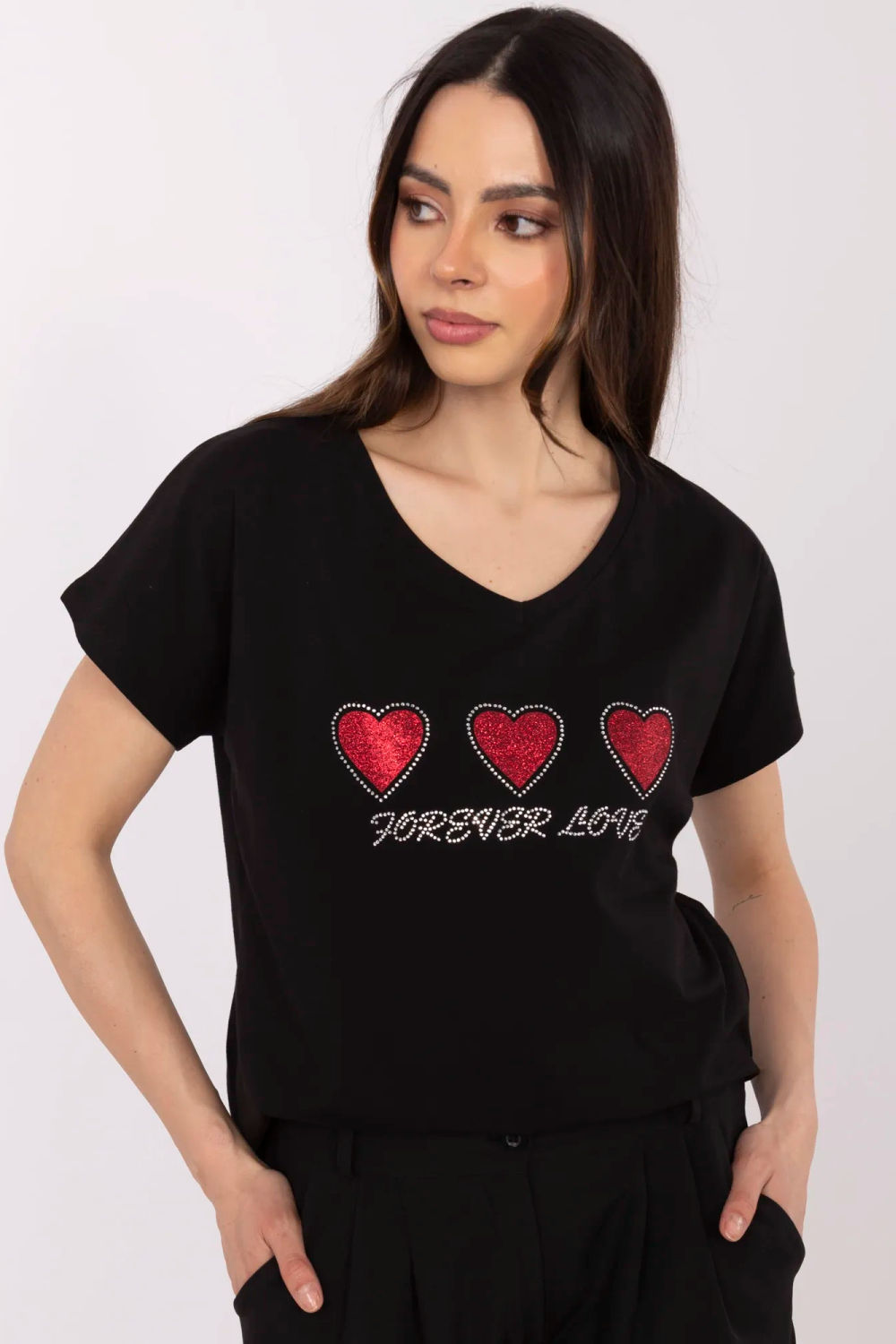 Blouse femme Factory Price T Shirt T — noir
