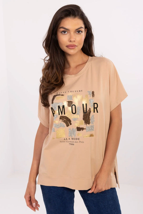 Blouse femme Factory Price Chemisier Chemisier — brun
