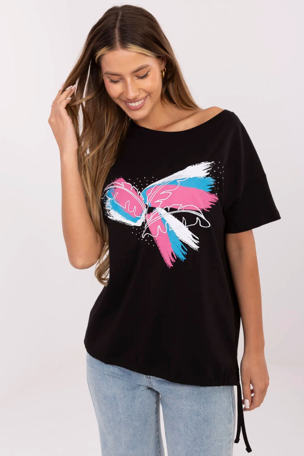 Blouse femme Factory Price T Shirt T — noir