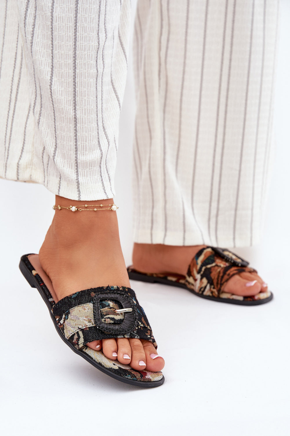 Sandales femme Step in style Clacquettes Clacquettes — noir