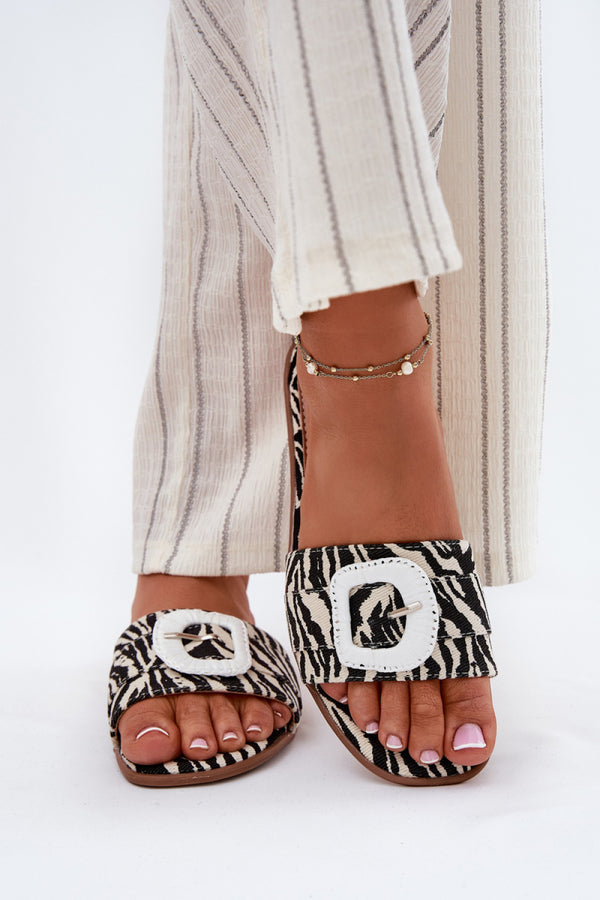 Sandales femme Step in style Clacquettes Clacquettes — noir
