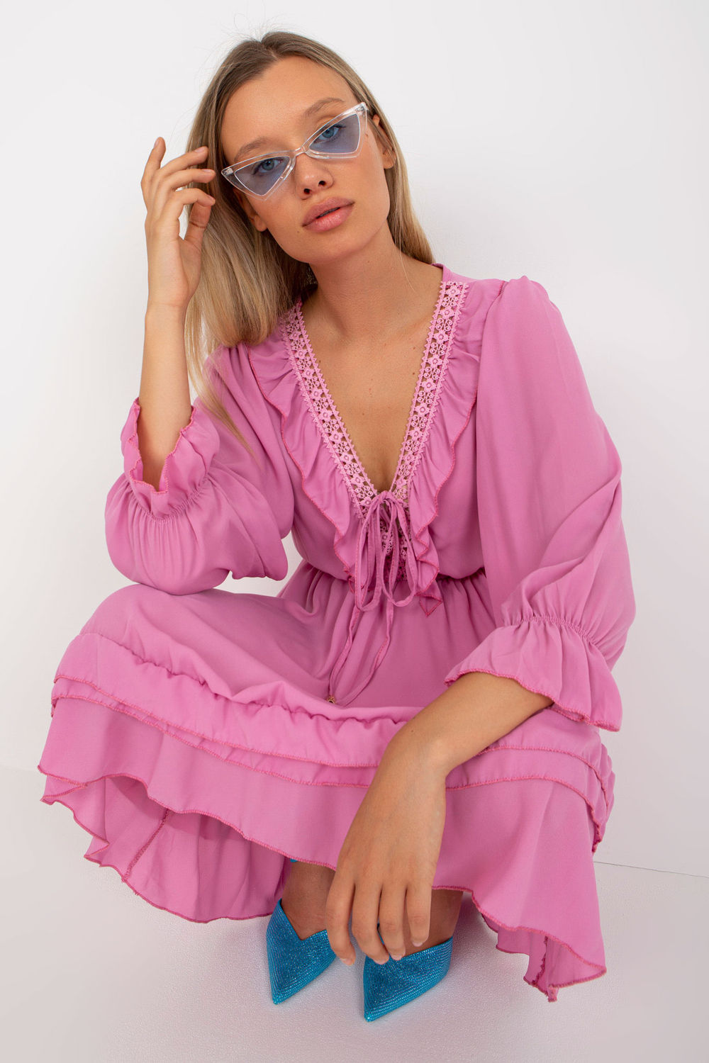 Robe femme Och Bella De Jour De — rosé