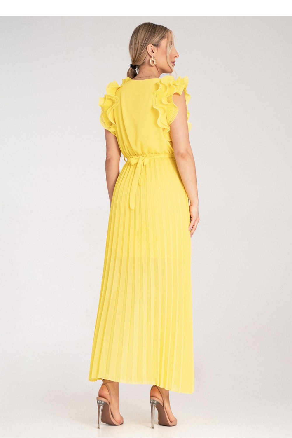 Robe femme Figl De Cocktail De — jaune