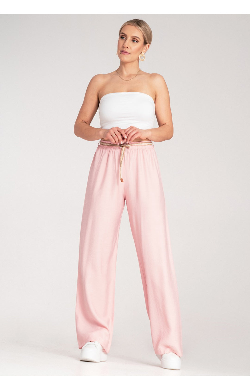 Chaussures à talons femme Figl Pantalon Pantalon — rosé