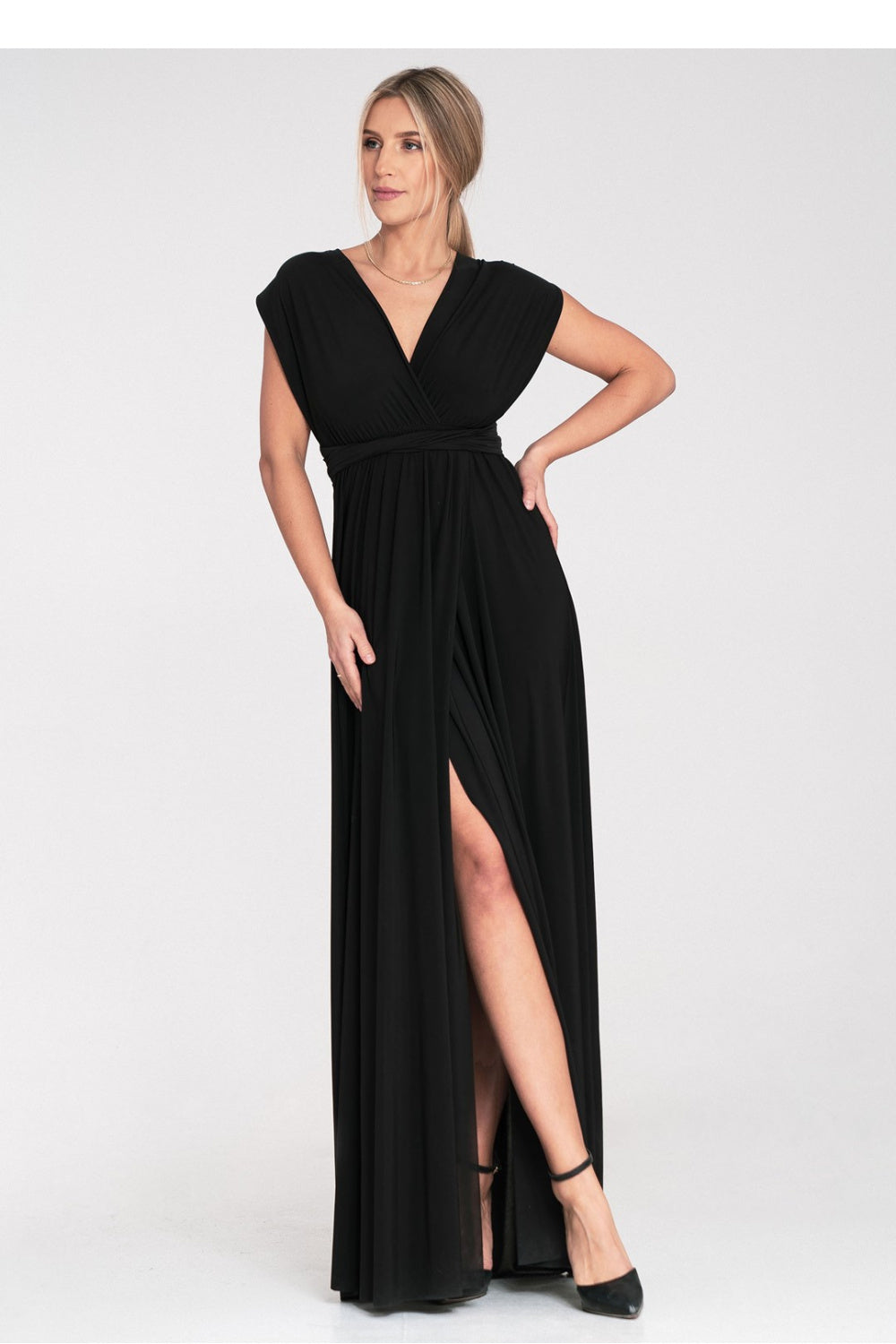 Robe femme Figl Longue Longue — noir