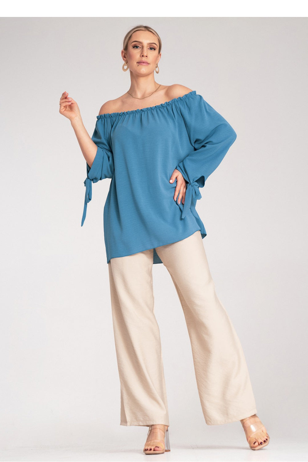 Blouse femme Figl Chemisier Chemisier — bleu