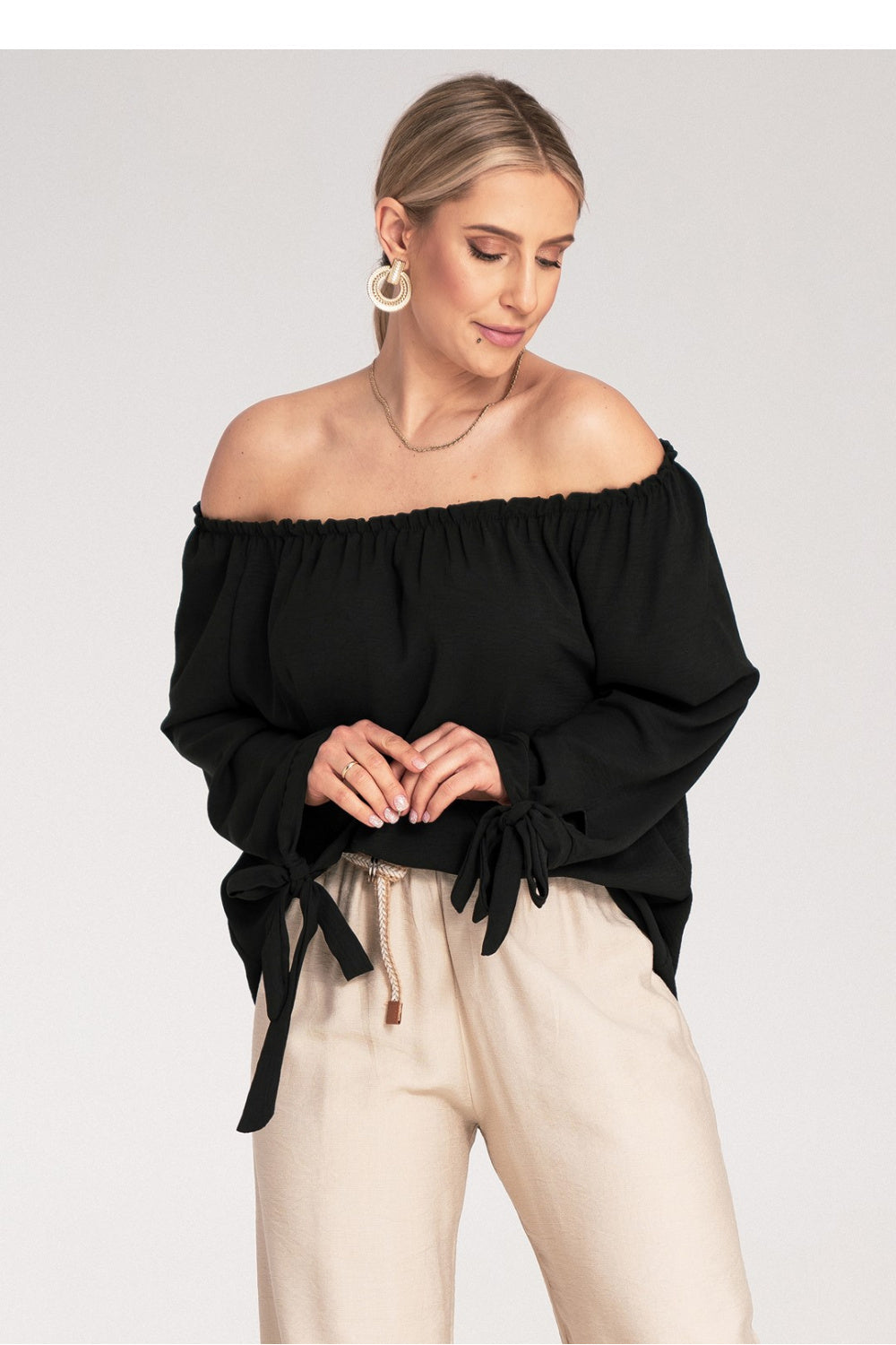 Blouse femme Figl Chemisier Chemisier — noir